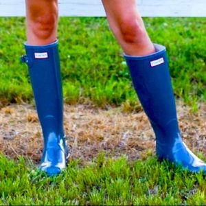 Hunter Boots Teal Peacock